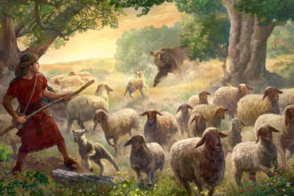 seorang gembala muda